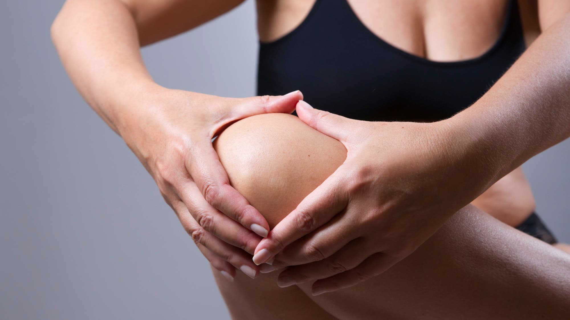 woman-with-pain-in-the-knee-picture-id503512412 Yoga for Weak Knees.