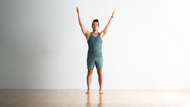 Yoga Pose: Upward Salute
