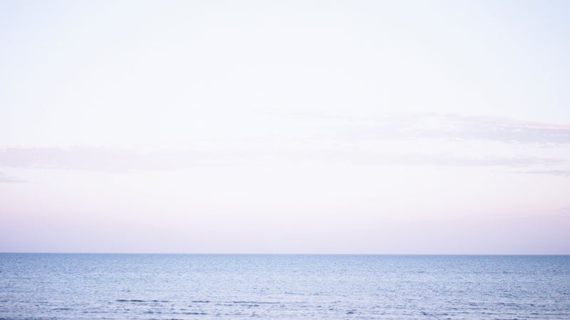 "ocean water and sky