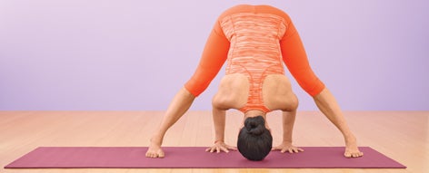 Standing Wide Leg Forward Fold (Prasarita Padottanasana) - Australian  School of Meditation & Yoga