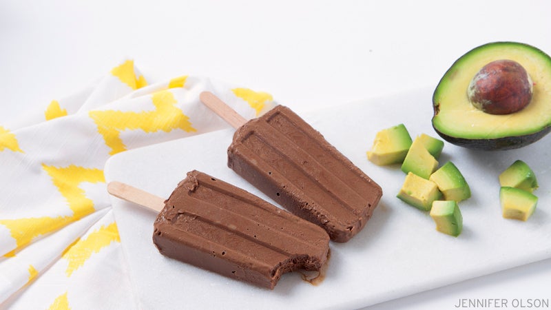 So Good Fudge Pops (with Avocado!)