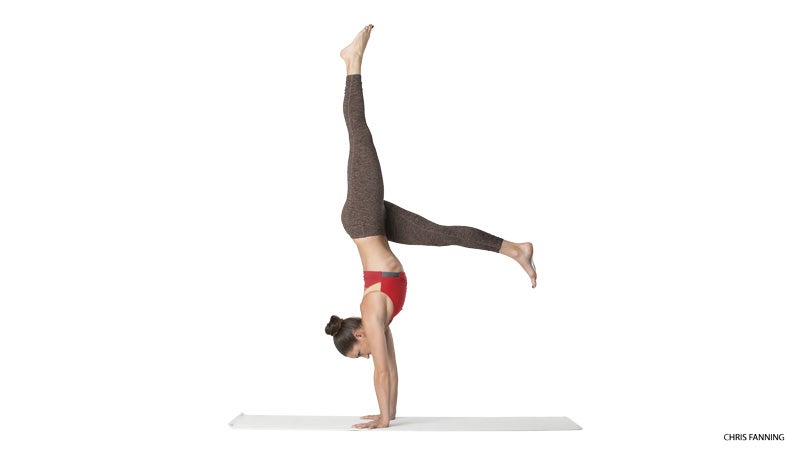 Handstand Drill - L Shape - Yoga with Kassandra Blog