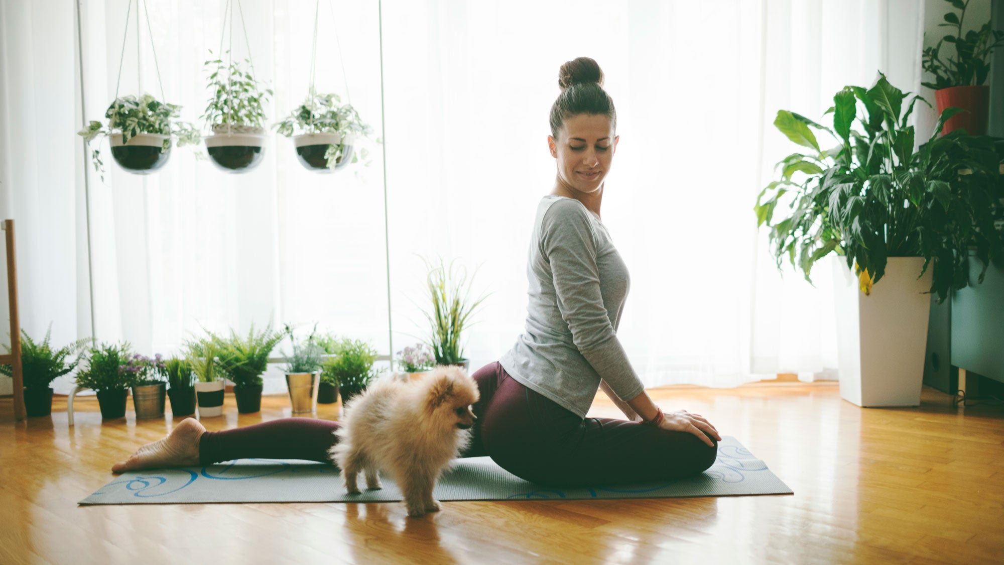 How to Create a Zen Yoga Studio in your Basement 