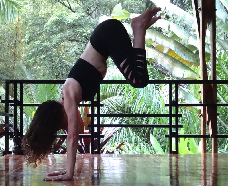 Downward-Facing-Dog-Donkey-Kicks Downward-Facing Dog Donkey Kicks