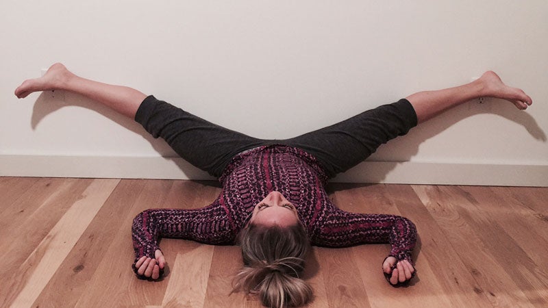 Pose of the Week Guide: Legs Up The Wall Pose - Oxygen Yoga Fitness
