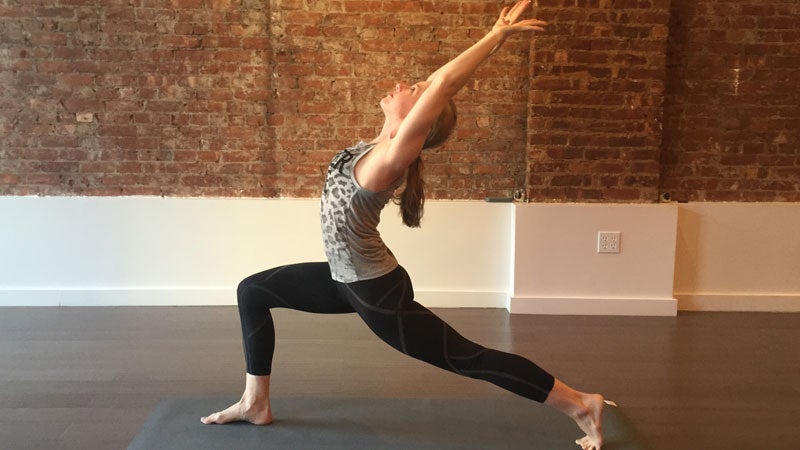 Standing Crescent Moon Pose - Exercise How-to - Skimble