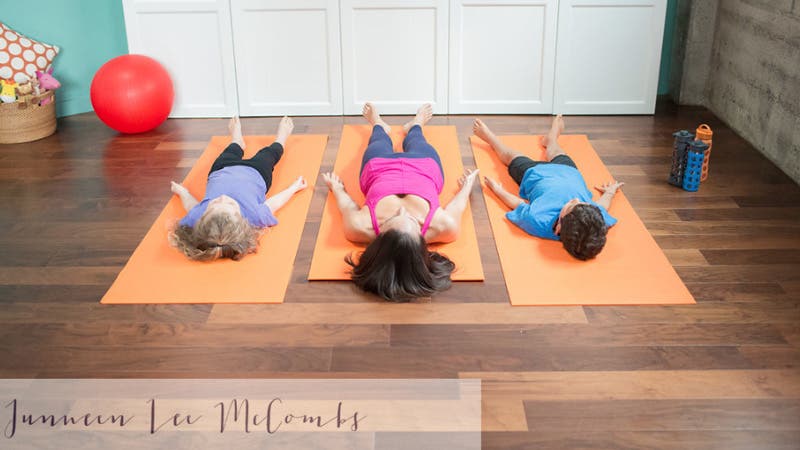 Bedtime Yoga with kids