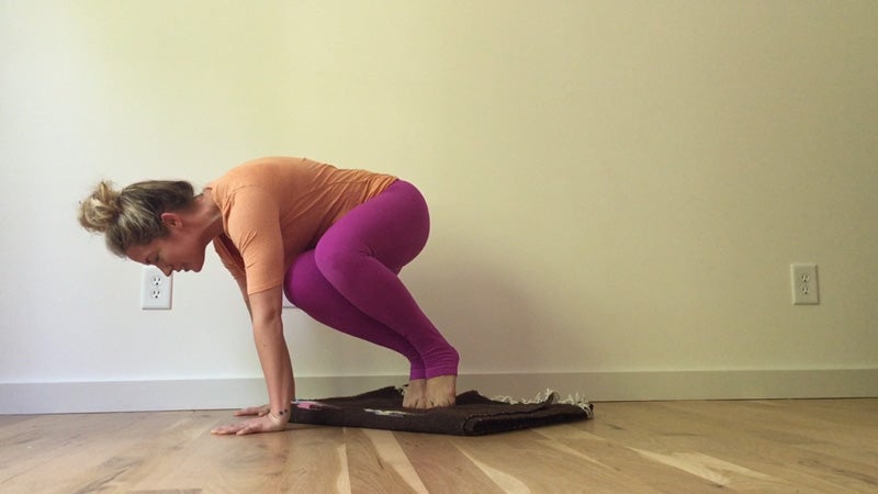 a version of side crow also called flying side crow. | Yoga crow pose, Yoga  lifestyle, Yoga pilates