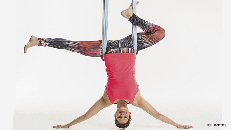 7 Aerial Yoga Poses For Weight Loss  Practise Flying Yoga At Home