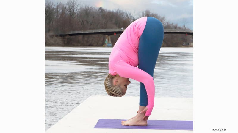 Standing Forward Fold standing forward bend