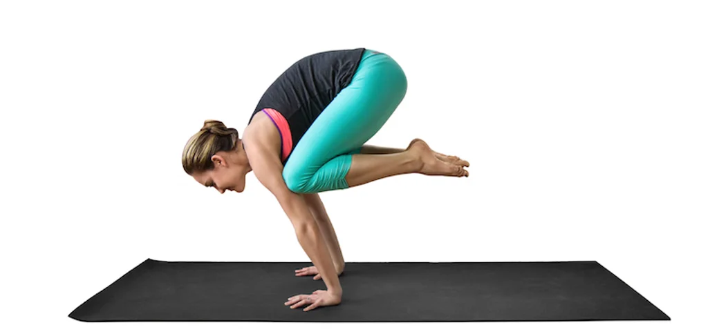 How to Do a yoga flying crow pose arm balance « Yoga :: WonderHowTo