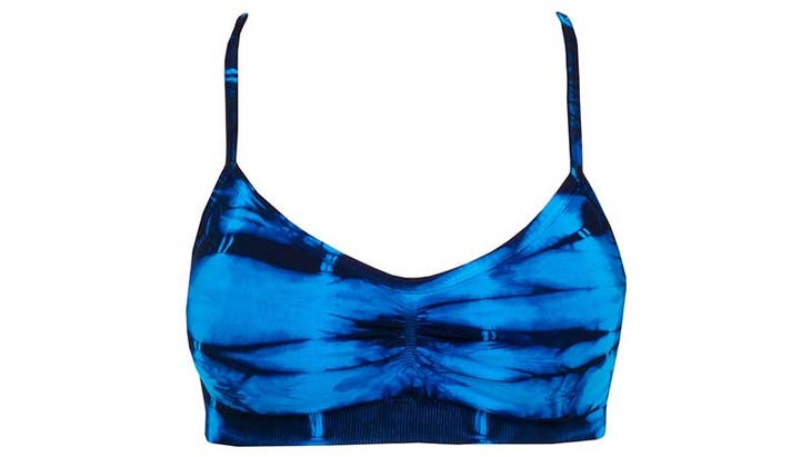 Gaia Yoga Bra - Reef Teal Blue, Women's Sports Bras