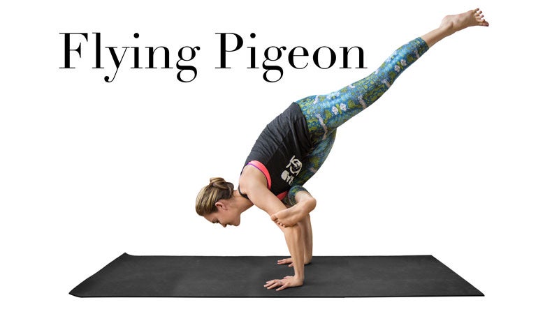 How to do Flying Pigeon Pose - Yoga Tutorial — Alo Moves