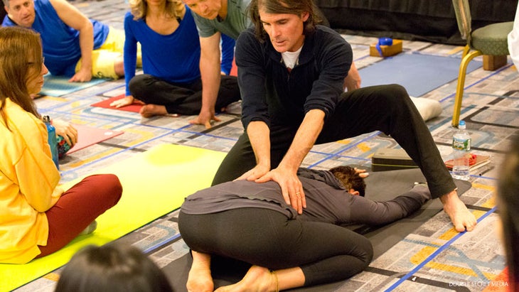 Premium Photo  Two little girls in black leggings and tops practicing yoga  in the studio perform virabhadrasana warrior pose