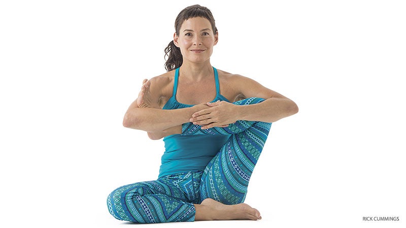 Yoga Pose: Supta Trivikramasana - ULTIMATE FUN ZONE