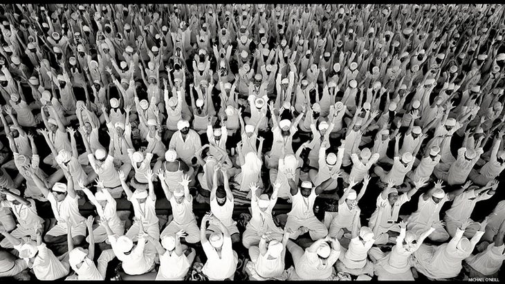 186A_ONEILL_YOGA_FO_05301TASCHEN White Tantric, Summer Solstice Sadhana from On Yoga by Michael O'Neill