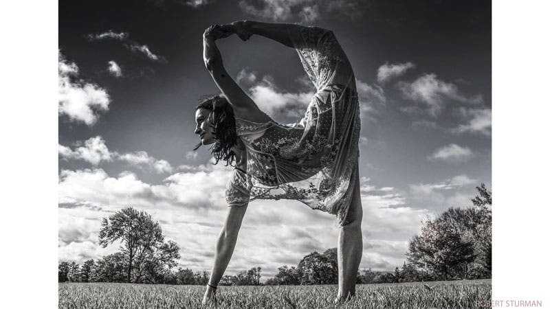 sugar cane pose, ardha chandra chapasana