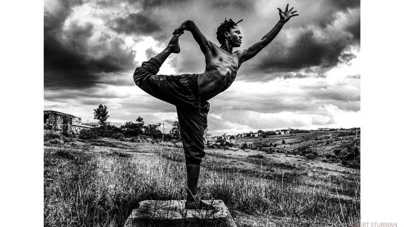 dancer's pose, natarajasana