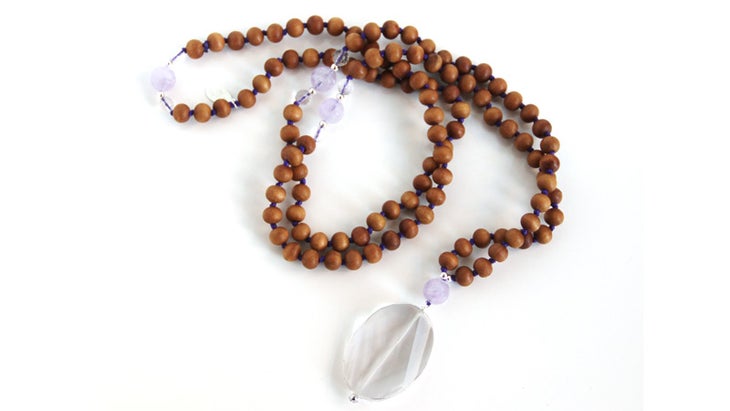 Garnet Prayer Beads Mala  Crystal Life Technology, Inc.