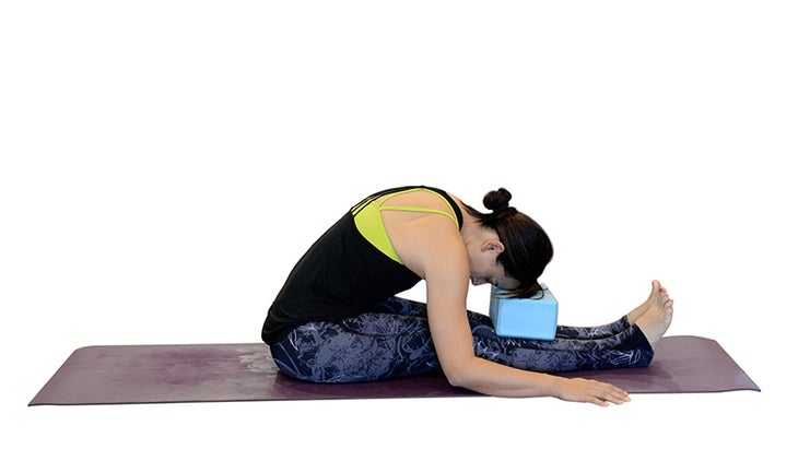 Two Fit Moms in Caterpillar Pose, paschimottanasana