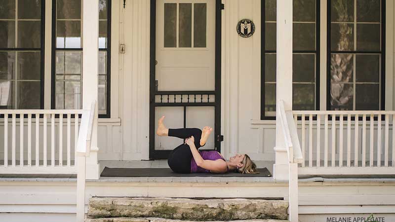 Leah Cullis in Half Pigeon