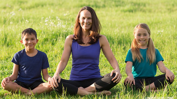 How do you teach self-care to children? -- the Flow and Grow Kids Yoga