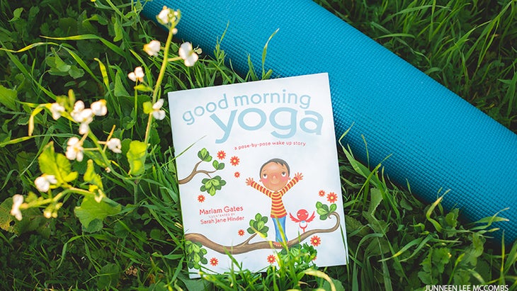 Easy kids yoga sequence for the morning or bedtime - NurtureStore