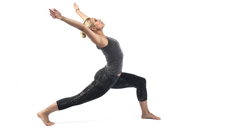 Vinyasa Pose of the Month – Dancing Warrior Series, or going with the flow.  — Karin Eisen Yoga – New Hope, PA