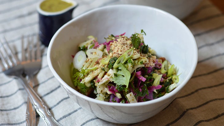 Bitter Greens and Shaved Fennel Salad Recipe | NGI Recipe