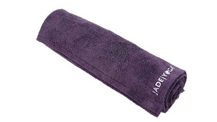 Jade Microfiber Yoga Towel - Purple