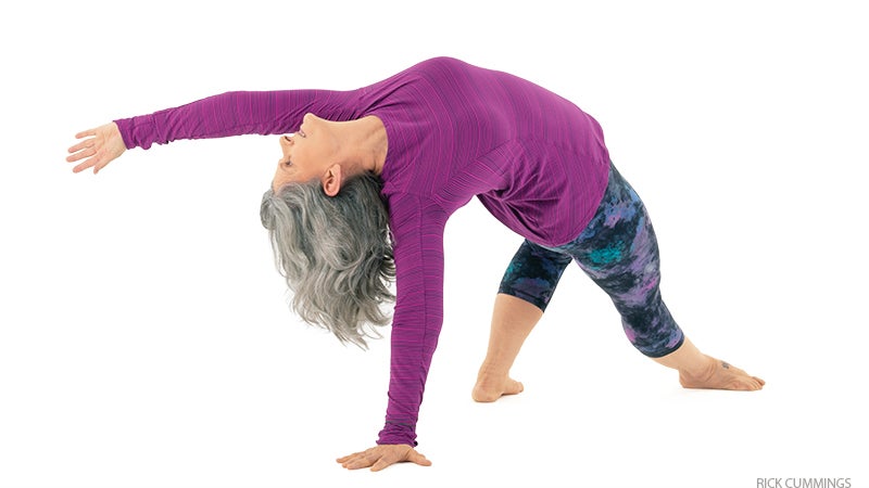 Beautiful sporty fit yogini woman practices yoga asana Wild Thing Pose in  the dark hall Stock Photo | Adobe Stock