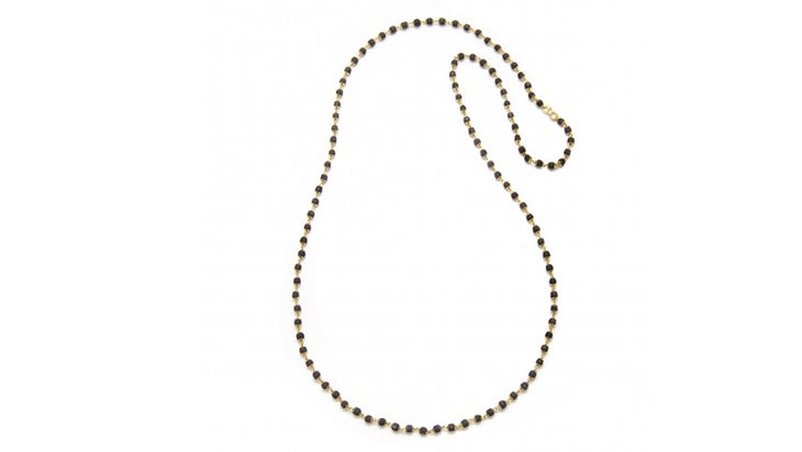 Satya Jewelry’s Gold Tulsi Mala Satya Jewelry’s Gold Tulsi Mala