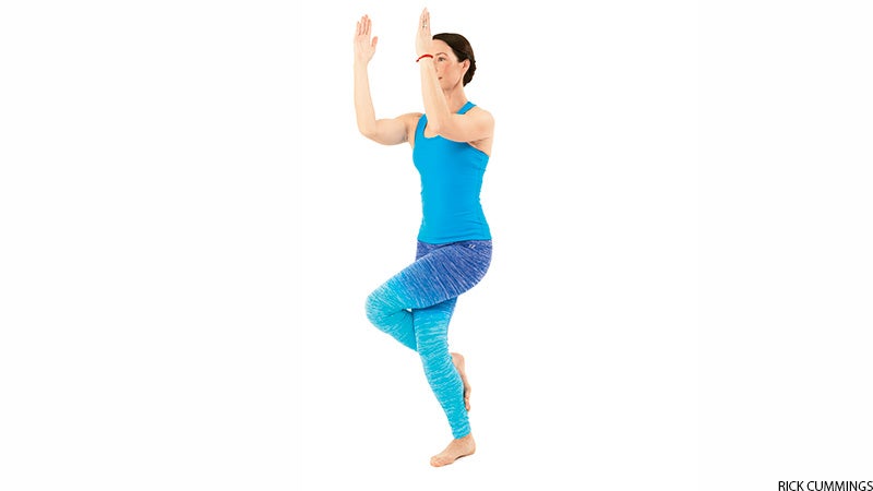Garudasana (Eagle Pose): How to do, Preparatory, Follow-up , Benefits | Yoga  facts, Learn yoga poses, Eagle pose