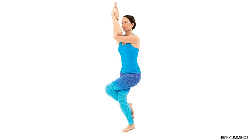 Lumi Power Yoga - Lumi Pose of the Week: Eagle pose or Garudasana in  sanskrit. By standing on one leg, as you do in Eagle pose, you  isometrically chisel and tone every