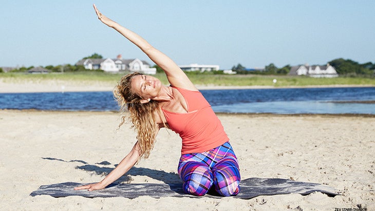 Colleen Saidman Yee, side stretch Colleen Saidman Yee