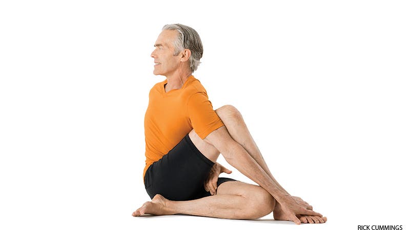 Full Lord of the Fishes Pose