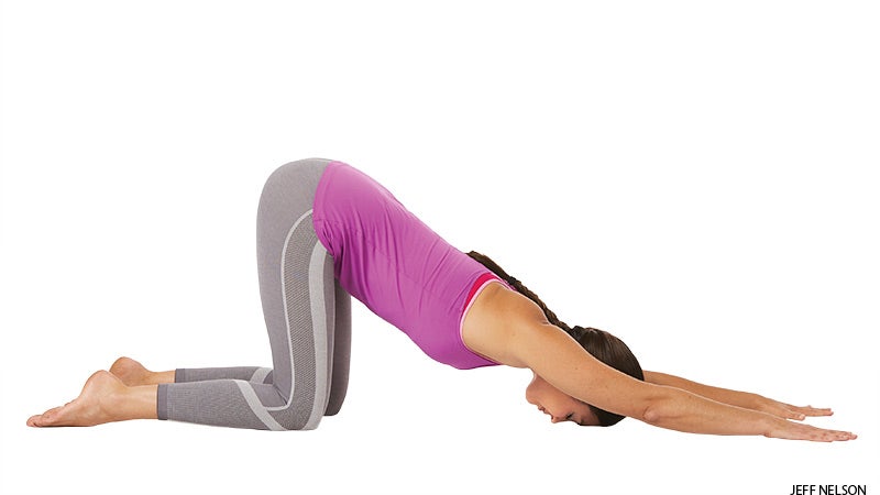 Illustration of a Woman Posing for a Yoga Down... - Stock Illustration  [61078189] - PIXTA