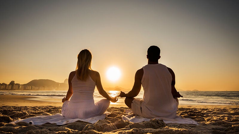 couple meditation