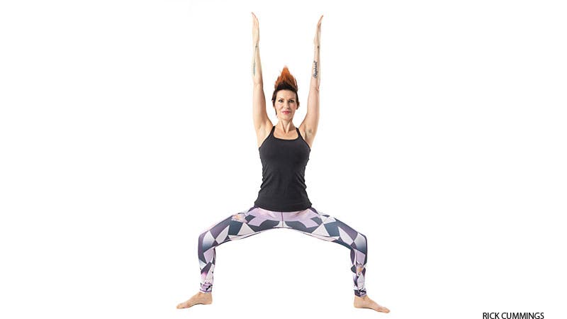 Temple Prayer Pose sadie nardini