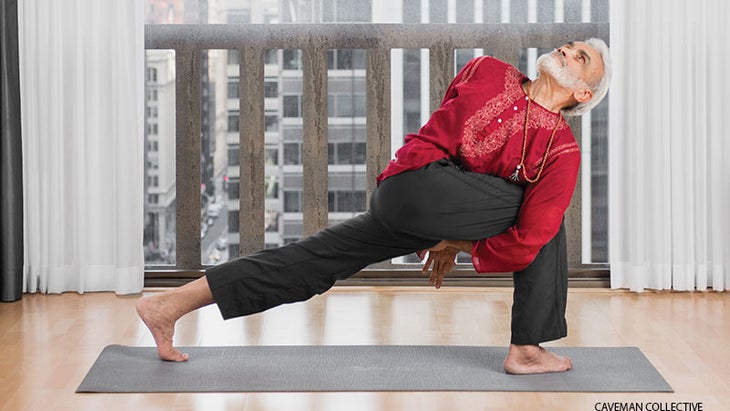 Dharma Mittra's Yoga Sequence to Prepare for Yoga Nidra