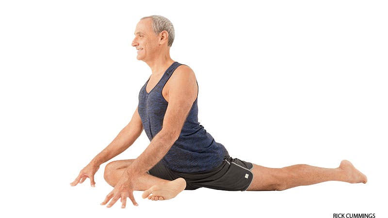 Eka Pada Rajakapotasana One-legged King Pigeon pose