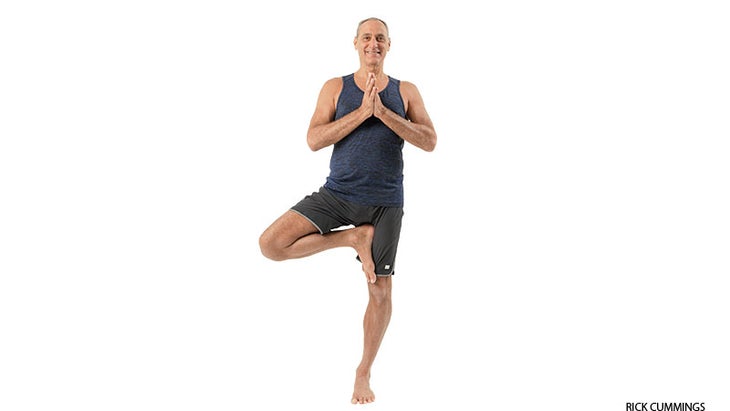 Vrksasana pose Tree pose