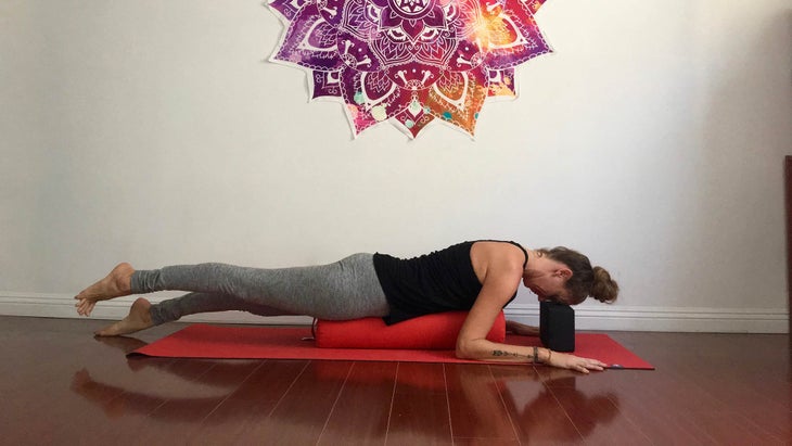 10 Ways To Use A Yoga Bolster  Yoga bolster, Yin yoga, Restorative yoga  poses