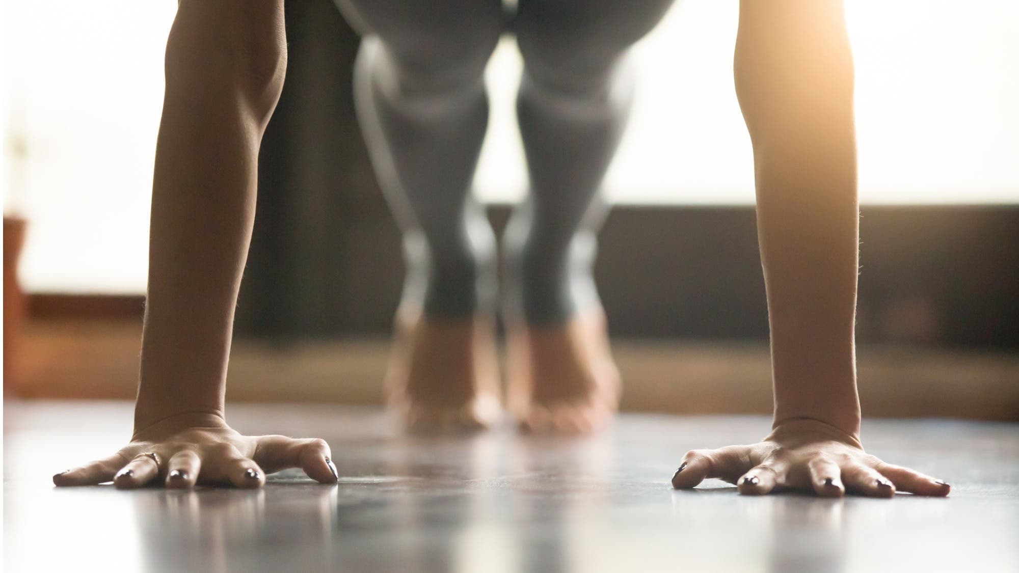 young-yogi-woman-standing-in-plank-pose-home-interior-backgroun-picture-id675173150 None