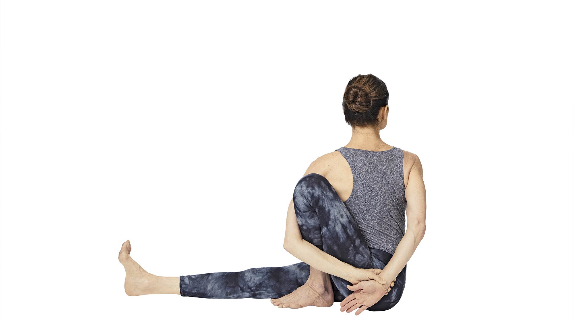 Marichyasana - standing variation (video) | Yoga With Subhash