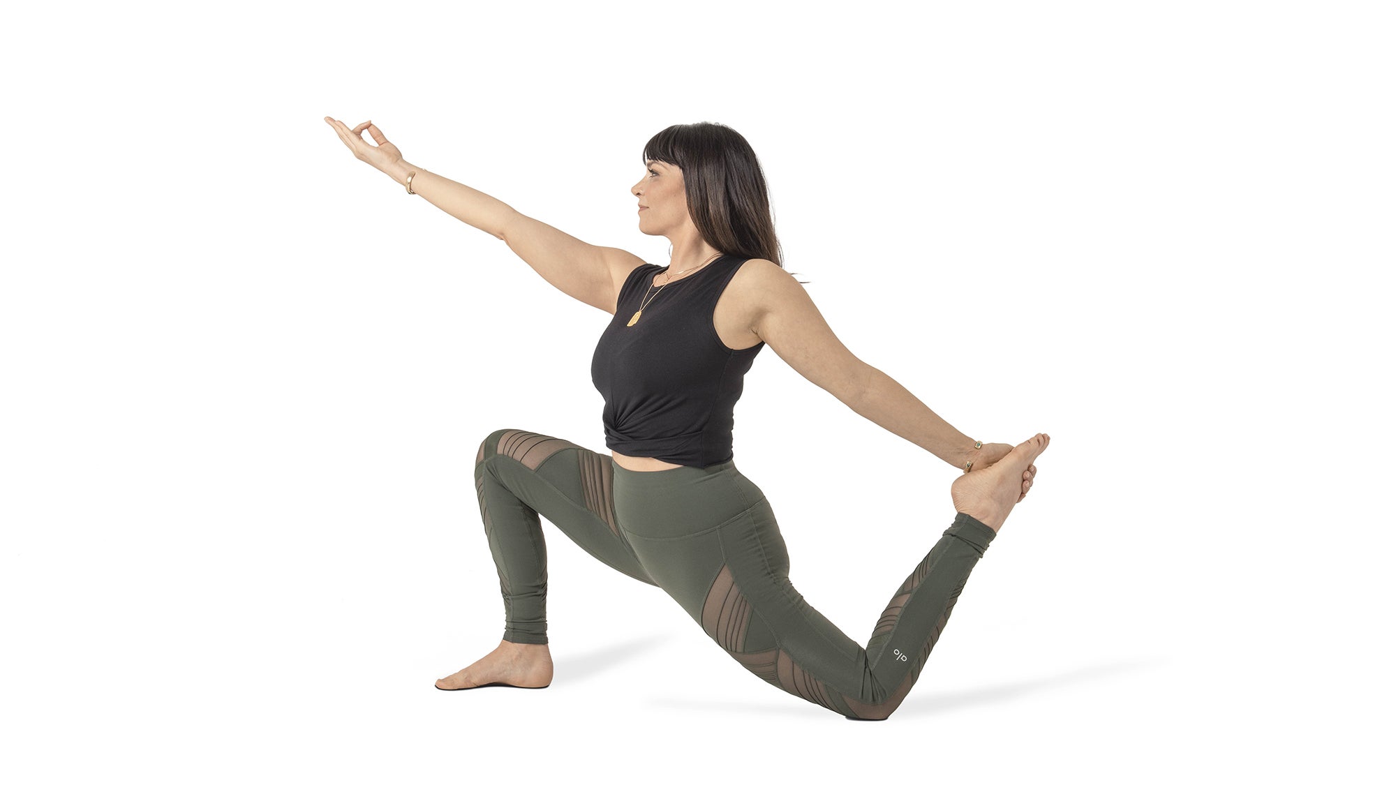 Uplifting Yoga Block - Honeydew/Silver | Alo Yoga