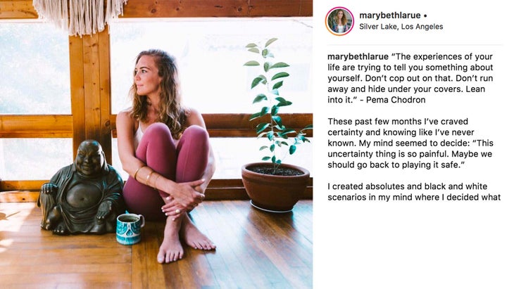 11 Inspirational Instagram Accounts To Kickstart Your At Home Yoga Practice  - Hunter and Bligh