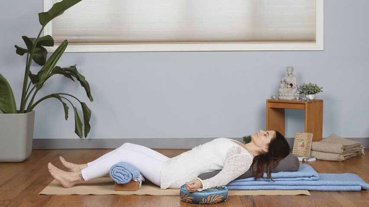 Find Serenity with Jillian Pransky's Restorative Yoga Practice
