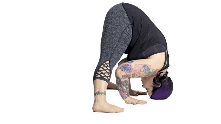 Downside Pose: Salamba Sirsasana II