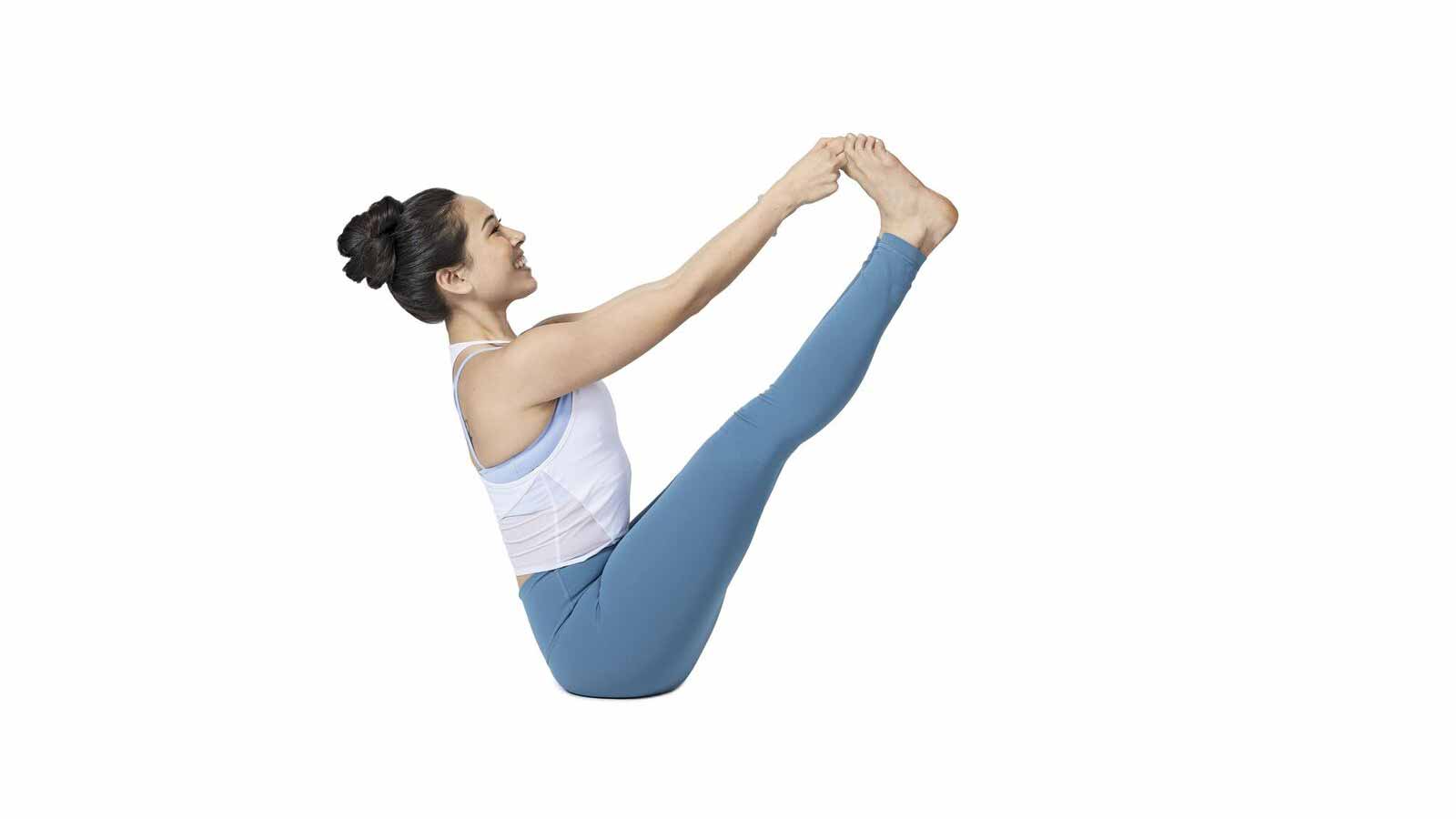 Yoga Strike - Yoga poses for a balanced body and strong core [hold each pose  for 5-10 deep breaths long, always practice backbends mindfully 📷  @zoewoodwardyoga ✍️ Yoga Poses: 1. Half forward